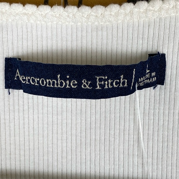 NWT Abercrombie & Fitch Seamless Rib Deep V-Neck Bodysuit Women Size Large - Picture 4 of 8